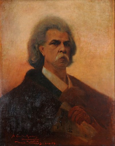 Portrait of the Maestro Antonio Carlos Gomes by Decio Villares
